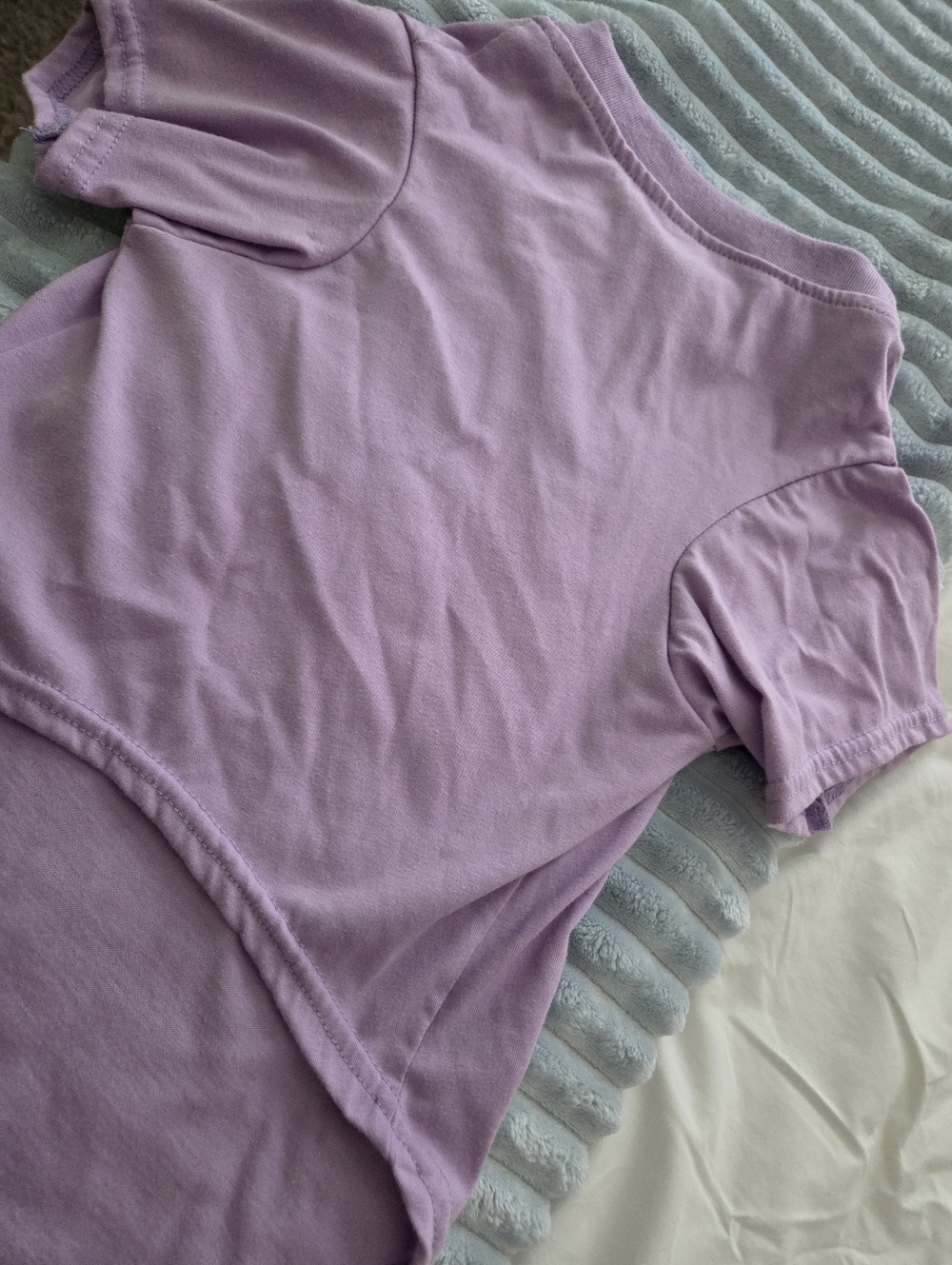 Hello Spring Lavender Dog Tee - Picture 6 of 6
